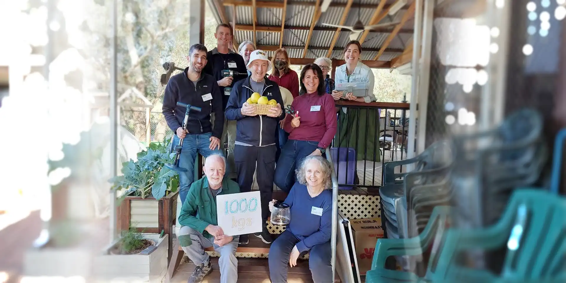 The Sustainable Bayswater team at a community green day event
