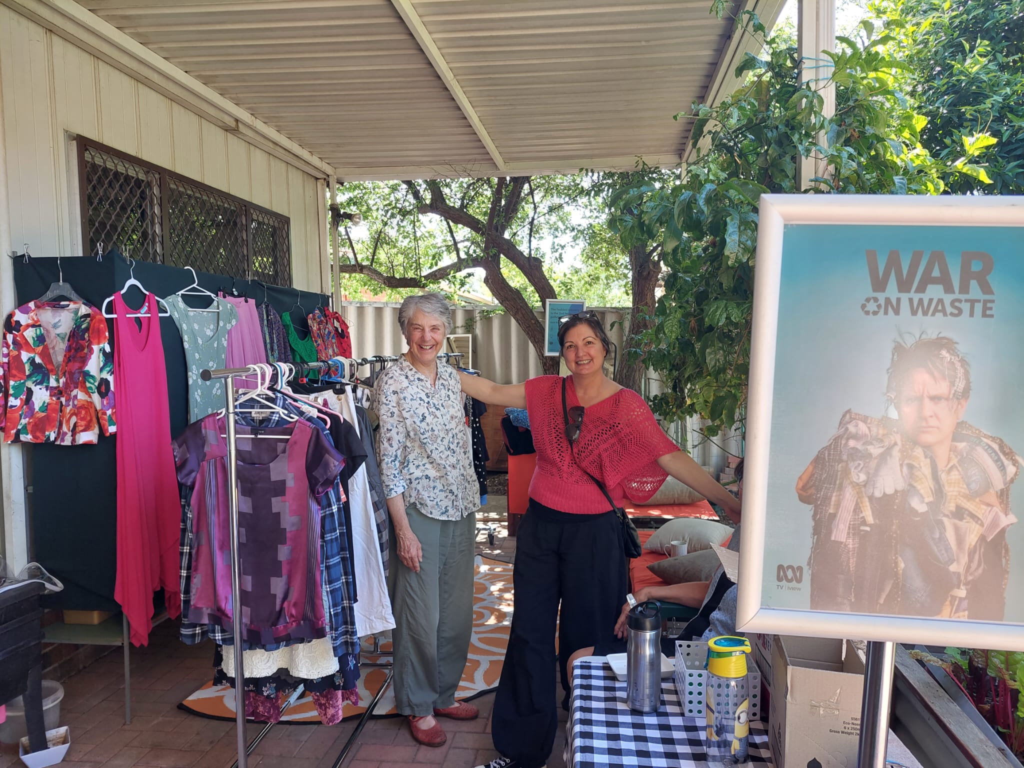 Clothes swap event at Environment House