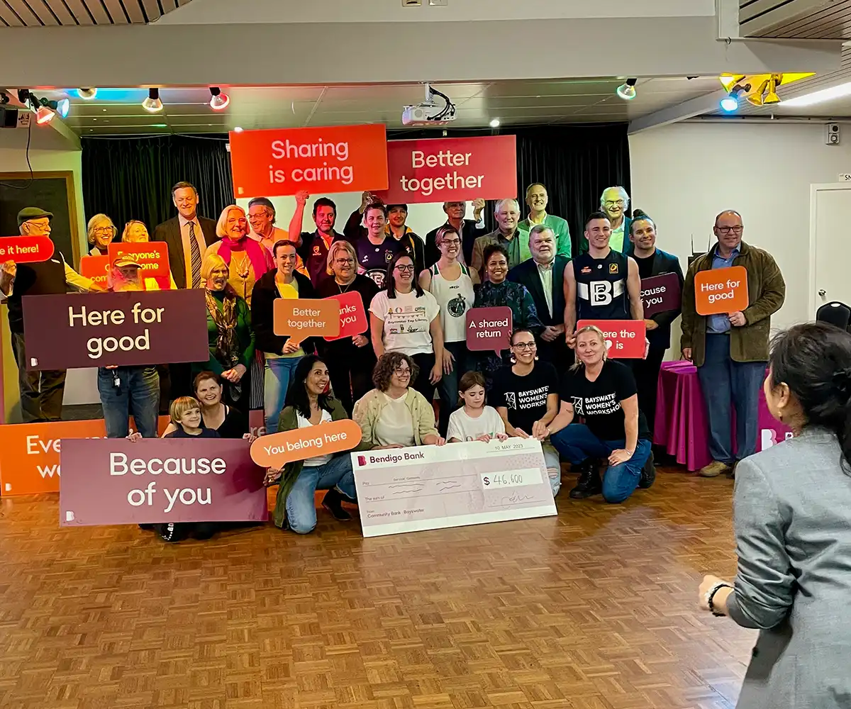 The Community Bank Bayswater pitch night for local groups