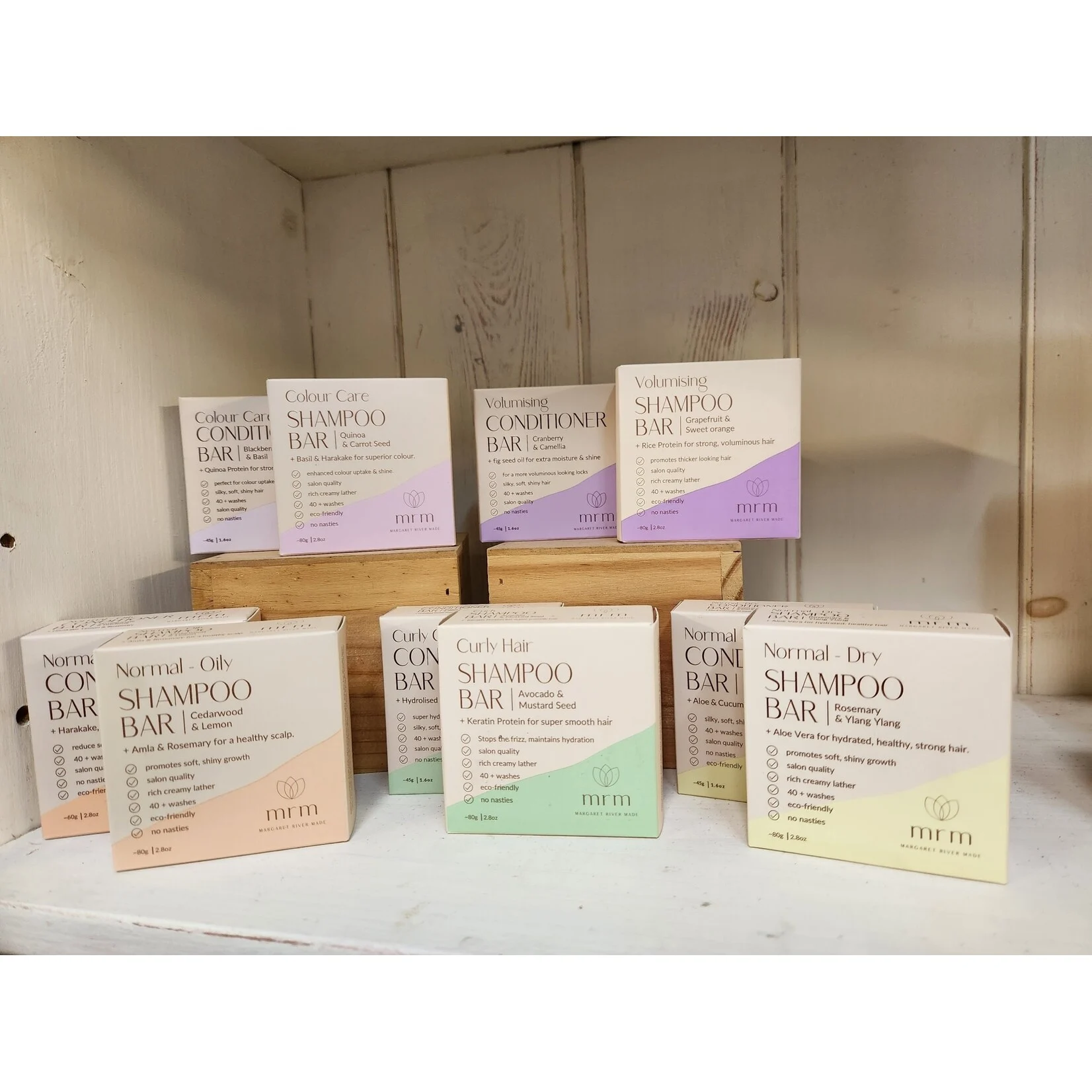 Margaret River made shampoo on the EcoShop shelves