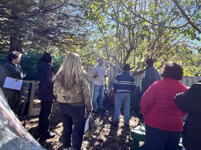 A gardening workshop at EnviroHouse